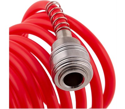 Шланг MATRIX Шланг спиральный воздушный, 5 м, с быстросъемными соединениями 57002