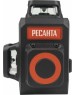 РЕСАНТА Уровень лазер. ПЛ-3Х360ШС Green 2кл.лаз. 550нм цв.луч. зеленый 3луч. (61/10/528)