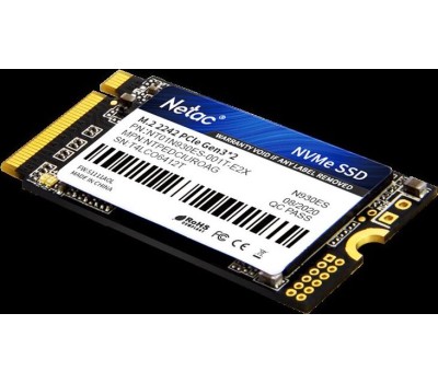Накопитель SSD NETAC SSD накопитель N930ES NT01N930ES-001T-E2X 1ТБ, M.2 2242, PCIe 3.0 x2, NVMe, M.2