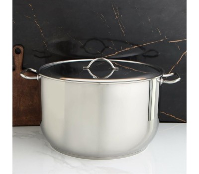 Кастрюля AMET Кастрюля нерж цельнотянутая 40л мет/кр ТРС-3 ТМ