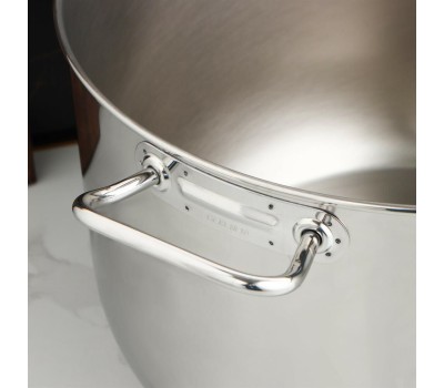 Кастрюля AMET Кастрюля нерж цельнотянутая 40л мет/кр ТРС-3 ТМ