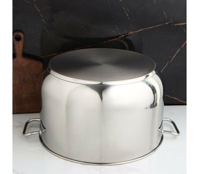 Кастрюля AMET Кастрюля нерж цельнотянутая 40л мет/кр ТРС-3 ТМ