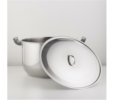 Кастрюля AMET Кастрюля нерж цельнотянутая 40л мет/кр ТРС-3 ТМ