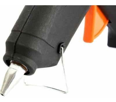 Клеевой пистолет SPARTA Набор клеевых пистолетов в кейсе, 7/11 мм, 20/100 Вт, 3/8 г/мин, выключатель 93038