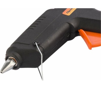 Клеевой пистолет SPARTA Набор клеевых пистолетов в кейсе, 7/11 мм, 20/100 Вт, 3/8 г/мин, выключатель 93038