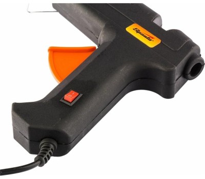 Клеевой пистолет SPARTA Набор клеевых пистолетов в кейсе, 7/11 мм, 20/100 Вт, 3/8 г/мин, выключатель 93038