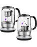 Чайник электрический KITFORT Чайник электрический КТ-6116, 1.7л, стекло/металл/пластик