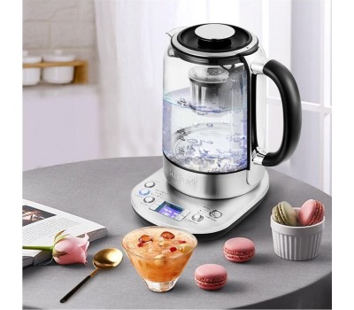Чайник электрический KITFORT Чайник электрический КТ-6116, 1.7л, стекло/металл/пластик
