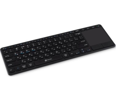 Клавиатура OKLICK Клавиатура K614W, беспроводная, USB, Радиоканал, ножничная, черный [1979327]