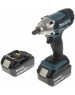 MAKITA Ударный гайковерт DTW190RME, 4Ач, с двумя аккумуляторами