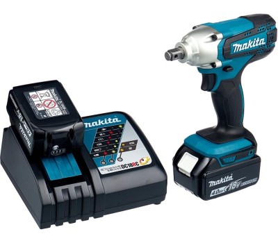 MAKITA Ударный гайковерт DTW190RME, 4Ач, с двумя аккумуляторами