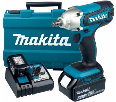 MAKITA Ударный гайковерт DTW190RME, 4Ач, с двумя аккумуляторами