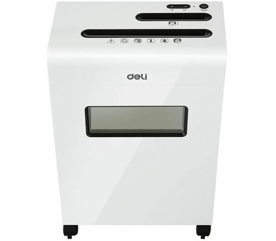 шредеры DELI Уничтожитель бумаг E9911-EU, P-4, 4х25 мм, 8 лист. одновременно, 16л