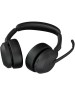JABRA Гарнитура Evolve2 55 Link380a MS, для компьютера, накладные, Bluetooth, черный [25599-999-999]
