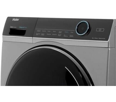 Стиральная машина HAIER Стиральная машина HW80-B14979S, с фронтальной загрузкой, 8кг, 1400об/мин, с паром, инверторная