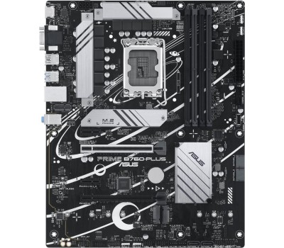 Материнская плата ASUS Материнская плата PRIME B760-PLUS LGA1700 ATX 4xDDR5 2xPCIEx16 2xPCIEx1 3xM.2 USB-C DP HDMI VGA 2.5GLAN