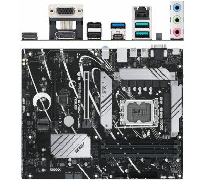 Материнская плата ASUS Материнская плата PRIME B760-PLUS LGA1700 ATX 4xDDR5 2xPCIEx16 2xPCIEx1 3xM.2 USB-C DP HDMI VGA 2.5GLAN