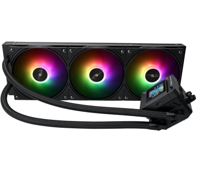 THERMALRIGHT Система водяного охлаждения Frozen Warframe SE 360, LCD, 4-pin, ARGB, 120мм, черный, retail [f-wframe-se-360-bl-argb]