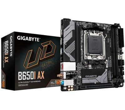 Материнская плата GIGABYTE Материнская плата B650I AX, Socket AM5, AMD B650, mini-ITX, Ret