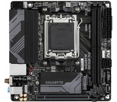 Материнская плата GIGABYTE Материнская плата B650I AX, Socket AM5, AMD B650, mini-ITX, Ret