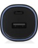 TTEC Автомобильное зарядное устройство SmartCharger Duo PD 48W Car Fast Charger USB-C+USB-A с кабелем USB-C-USB-C 3A. Цвет: черный