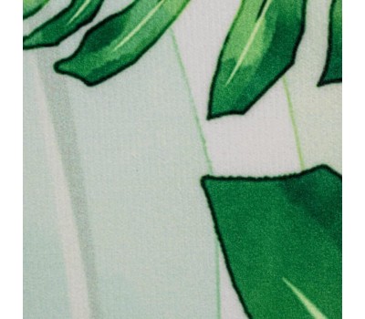 САНАКС - Коврик в ванную ПАМЯТЬ - эффект восстановления, одинарный, дизайнерский - папоротник 50 х 80 см 00439