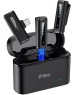 TTEC Беспроводная универсальная микрофонная система петличного типа GoMic Mini Plug&Play Universal Wireless Lavalier Microphone Kit. Цвет: черный