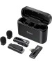 TTEC Беспроводная универсальная микрофонная система петличного типа GoMic Mini Plug&Play Universal Wireless Lavalier Microphone Kit. Цвет: черный