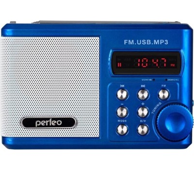 Радиоприёмник PERFEO (PF-SV922) SOUND RANGER - синий