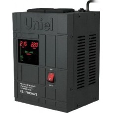 Стабилизатор UNIEL 07379 RS-1/1000WS настенный, с гальванической развязкой, 1000ВА