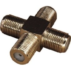 Переходник PROCONNECT (05-4205-4) антенный X4 ГНЕЗДА F (F- КРЕСТ)