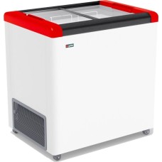 Морозильник GELLAR FG 250 C красный (ларь, стекло)