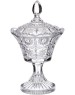 Конфетница LEFARD 695-022 MUZA CRYSTAL на ножке 12*12*20см