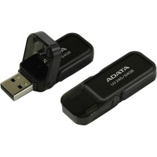 ADATA Флэш-накопитель USB2 64GB BLACK AUV240-64G-RBK