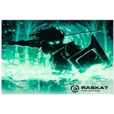 коврик RASKAT для мышки Paladin IP - M (450*400*3мм, резина+ткань, прошитый край)