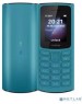 Телефон NOKIA 105 TA-1557 DS EAC1 CYAN