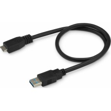 BURO Кабель USB3.0 MK30-AM-0.5, micro USB 3.0 B (m) - USB A(m), 0.5м, черный