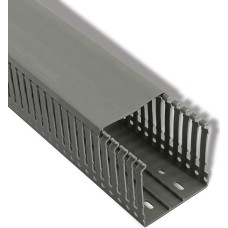 REXANT Кабель-канал перфорированный самоклеящийся 60х60мм, серый (паз 5мм, зуб 7мм с отв.)