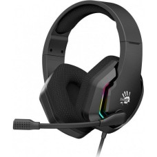 A4TECH Гарнитура игровая Bloody G260, для компьютера, мониторные, проводные, черный
