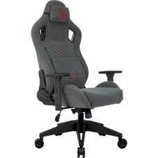 Кресло компьютерное игровое A4TECH Кресло игровое Bloody GC-770, на колесиках, ткань, 1шт. в комплекте серый