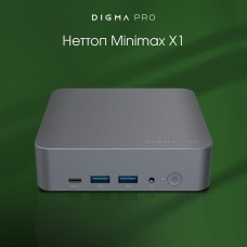 DIGMA PRO Неттоп Minimax X1 Intel Core i5 12450H, DDR5 16ГБ, 512ГБ(SSD), Intel UHD Graphics, Windows 11 Pro, серый [dpp5-adxw04]