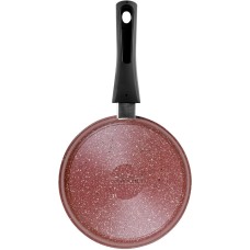 Сковорода ГОРНИЦА Сковорода а/пр литая 24см съемн/руч стекл/кр Шоколад ТМ