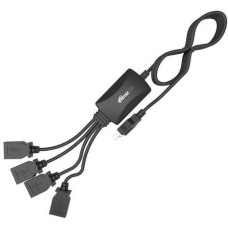 RITMIX Хаб (разветвитель) CR-2405, черный [15119259]