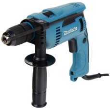 MAKITA Дрель ударная HP1641K 680Вт патрон:быстрозажимной реверс (кейс в комплекте)