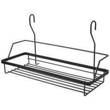 РЫЖИЙ КОТ Полка на рейлинг с лентой Binario 33*14*18,5 см (полимерное покрытие) (109161)