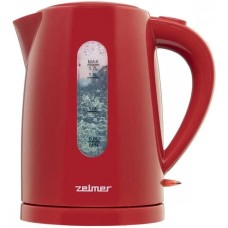 ZELMER Чайник электрический ZCK7616R, 1.7л, пластик