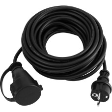 BURO Сетевой удлинитель BU-PS1.20/FRB-16 20м (1 розетка) черный (пакет ПЭ)