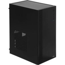 Корпус для ПК ACCORD Корпус ACC-M802 черный без БП mATX 1x80mm 1x120mm 1xUSB2.0 1xUSB3.0 audio bott PSU