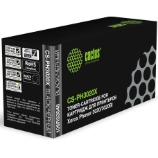 CACTUS Картридж лазерный CS-PH3020X 106R03048 черный набор двойная упак. (1500стр.) для Xerox Phaser 3020/3020BI