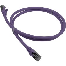 LANMASTER Патч-корд LAN-PC45/S6A-5.0-VI FTP RJ-45 вил.-вилка RJ-45 кат.6A 5м фиолетовый LSZH (уп.:1шт)